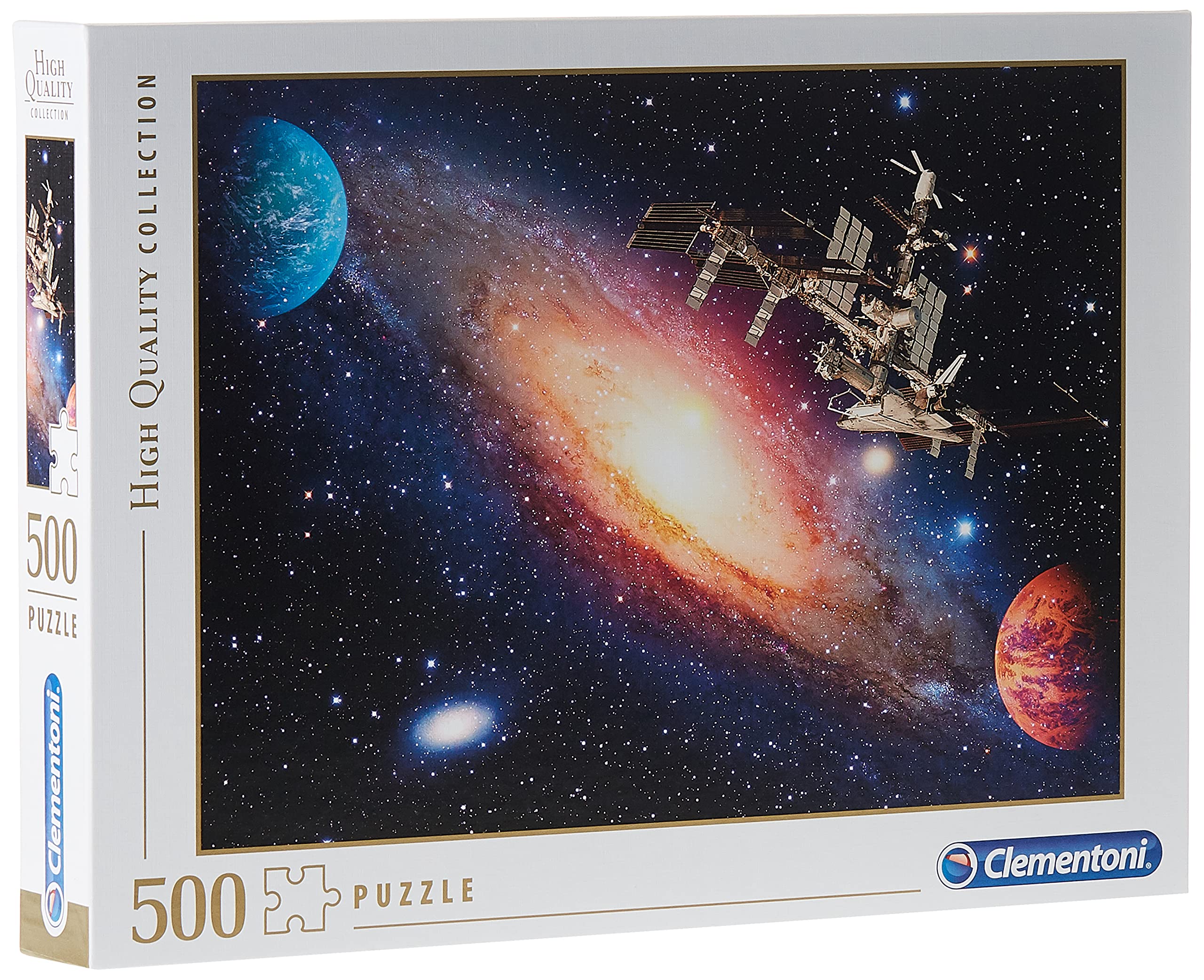 Clementoni - 35075 - Collection Puzzle - International Space Station - 500 pieces - Made in Italy - Jigsaw Puzzles for Adult