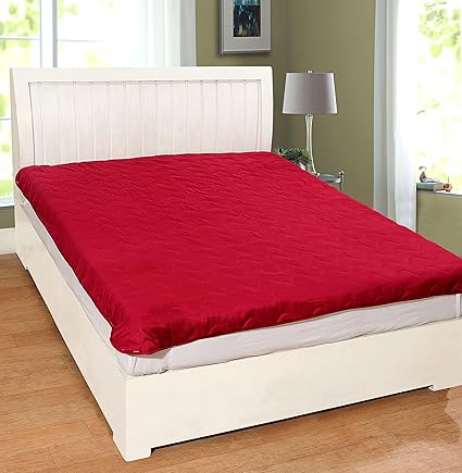 Cozyland Polycotton Double Mattress Protector - Red
