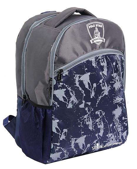 POLE STAR -Hero PRO 32 Black Green Casual School Backpack Bag