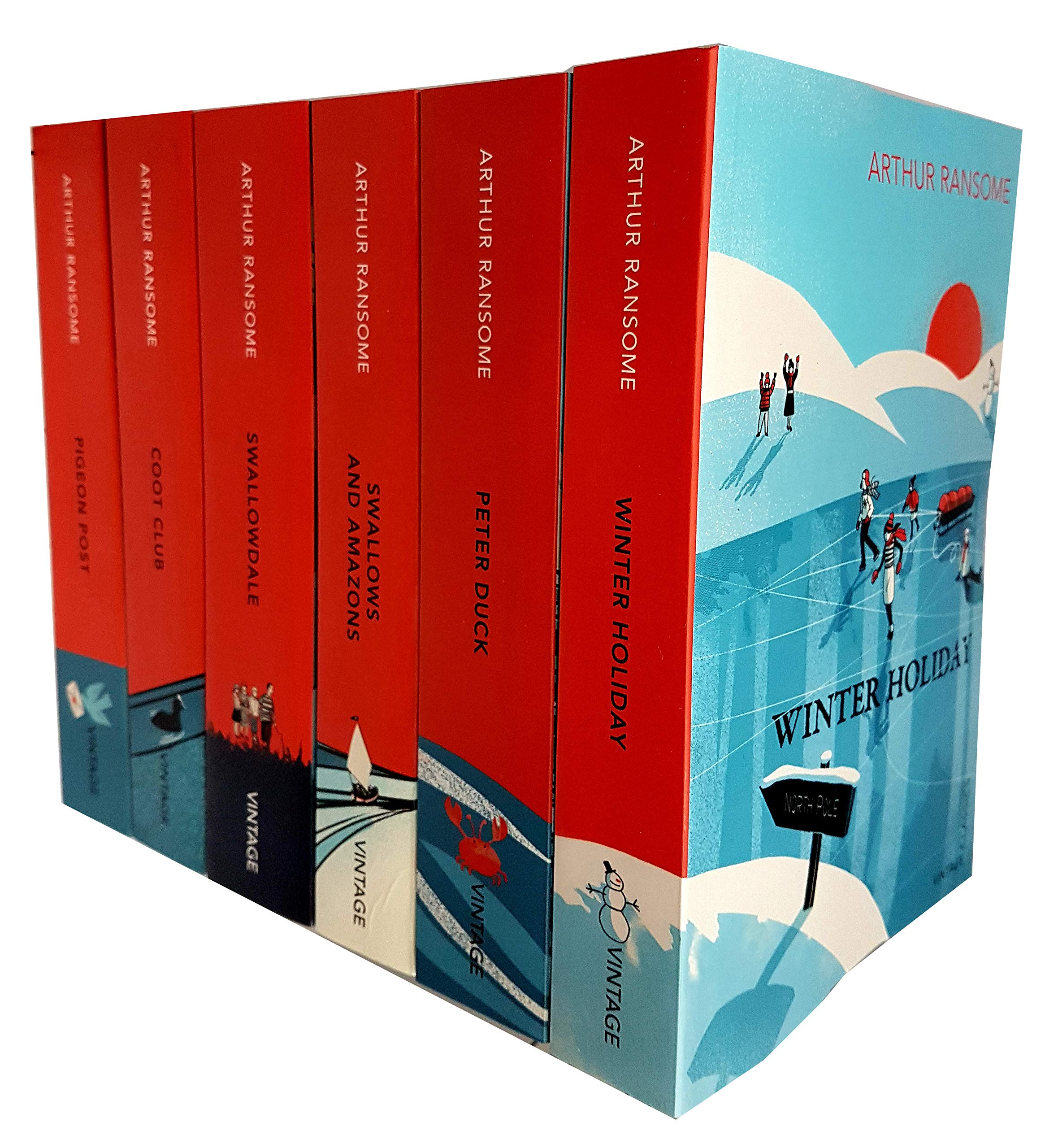Arthur Ransome Vintage Childrens Classics Collection 6 Books Set Amazon Co Uk Arthur Ransome 9789123767687 Books