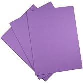 KCS 3 pc of 12" x 18"(30cmx45cm) Counted Cotton Aida Cloth Cross Stitch Fabric (Lavender,14CT)