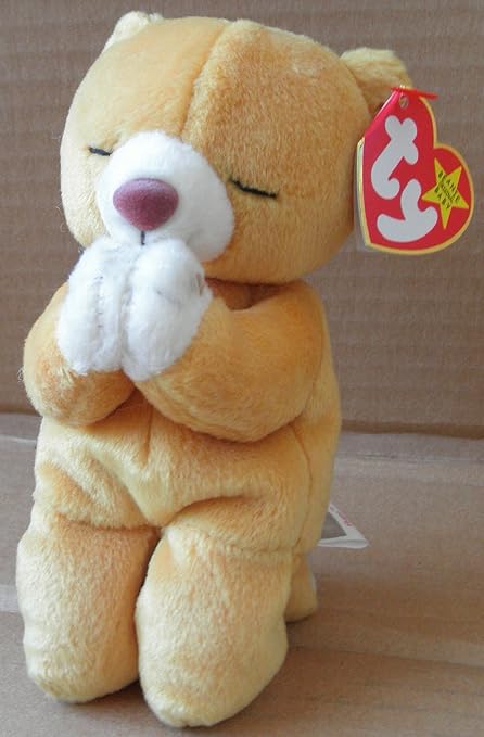 praying bear beanie baby