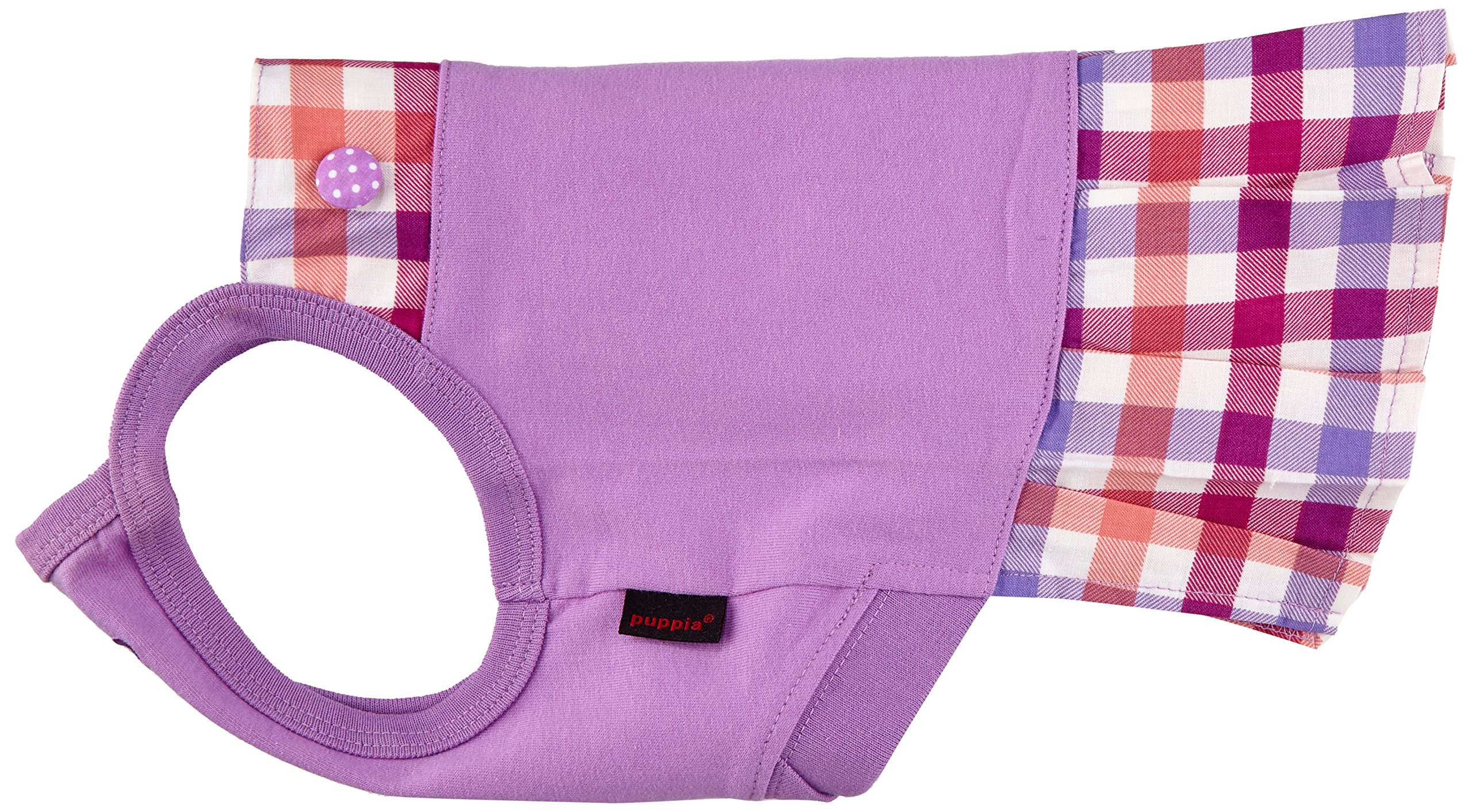 Puppia PAMB-OP984 Purity Dog Shirt Size L Purple