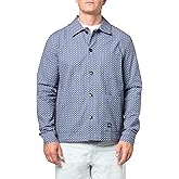Paul Smith mens Ps Paul Smith Men's Patterned Shirt Jacket