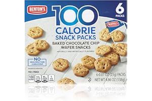 BENTON'S Benton’s 100 Calorie Baked Wafer Snack Packs (1 Box, Chocolate Chip)