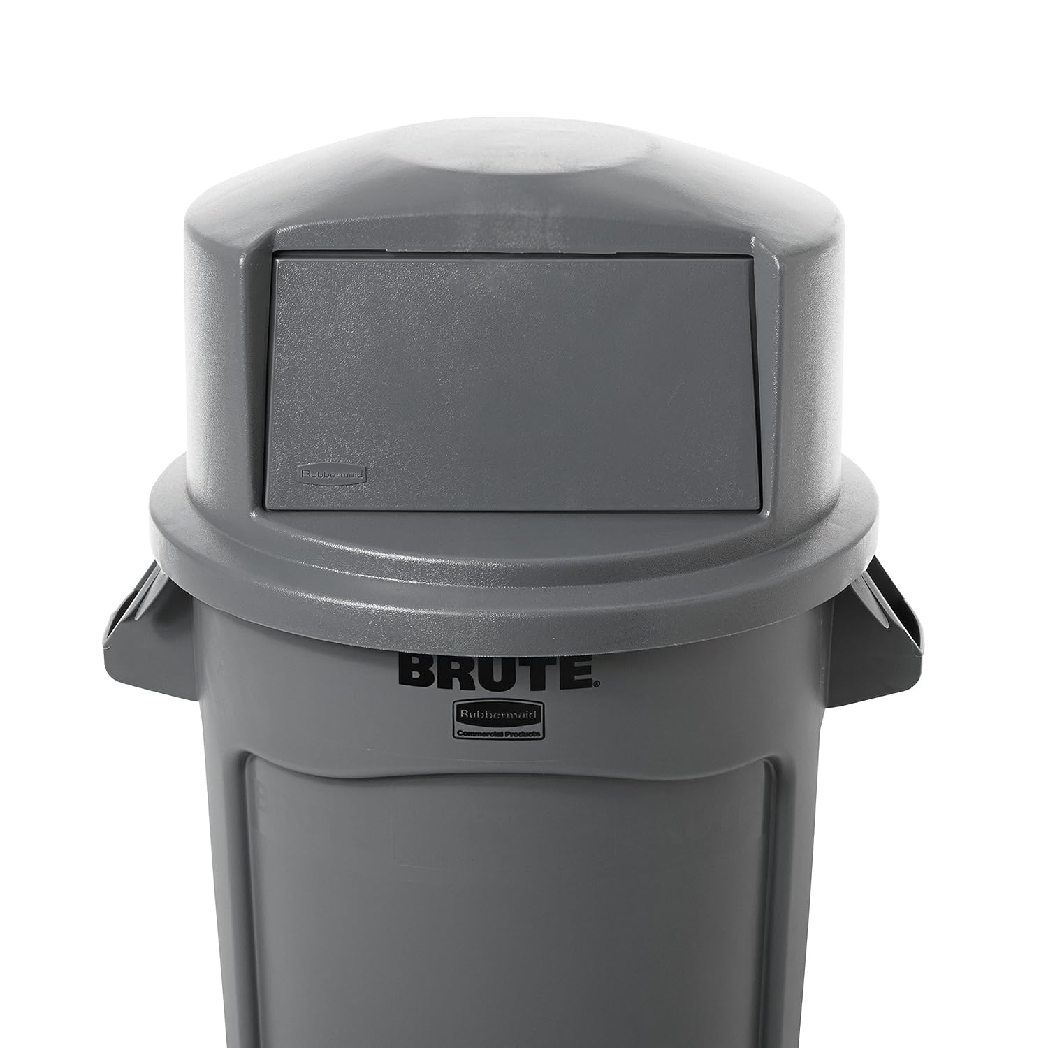 Rubbermaid Commercial Heavy-Duty BRUTE Dome Swing Top Door Lid for 32 Gallon Waste/Utility Containers, Plastic, Gray (FG263788GRAY): Waste Bins: Industrial & Scientific