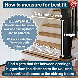 BabyDan MultiDan Extending Metal Stair Gate 62.5-106.8 cm White view 3