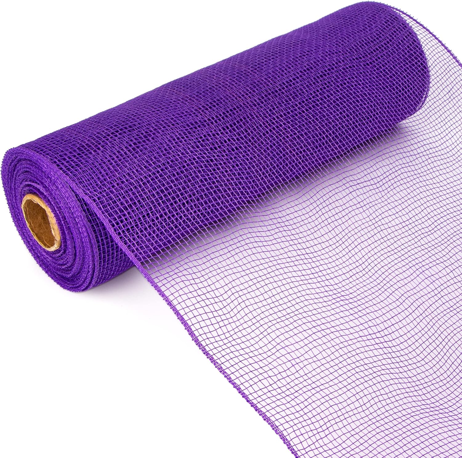 Bows & Ribbons - Ribbli Purple Mesh Ribbon,10 inch x 30 feet(10Yard), Halloween Ribbon for Wreath Swags and Christmas Tree Decoration (Non-Metallic)