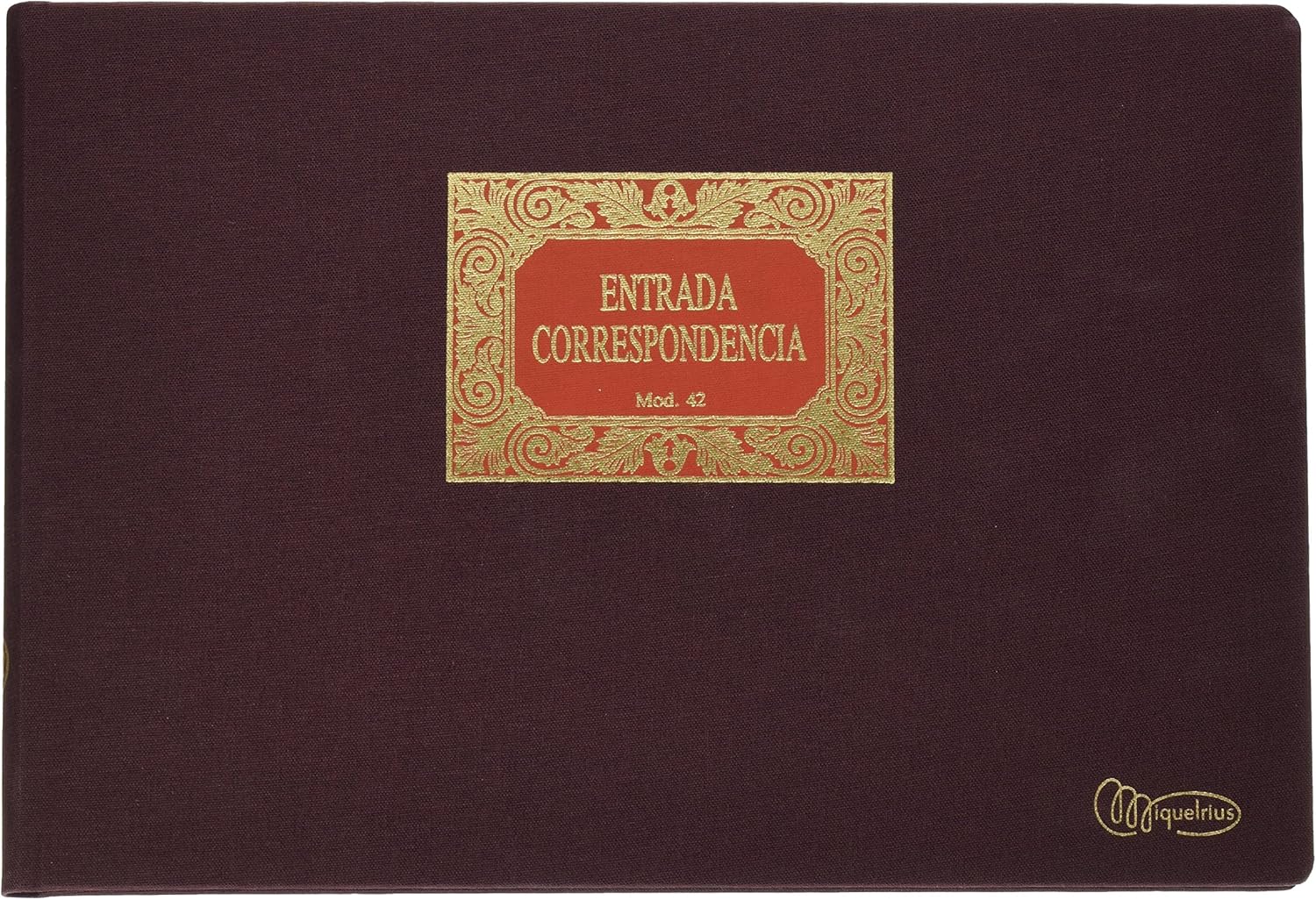 Miquel Rius 8422593050422 - Paper Input Folio Book, red