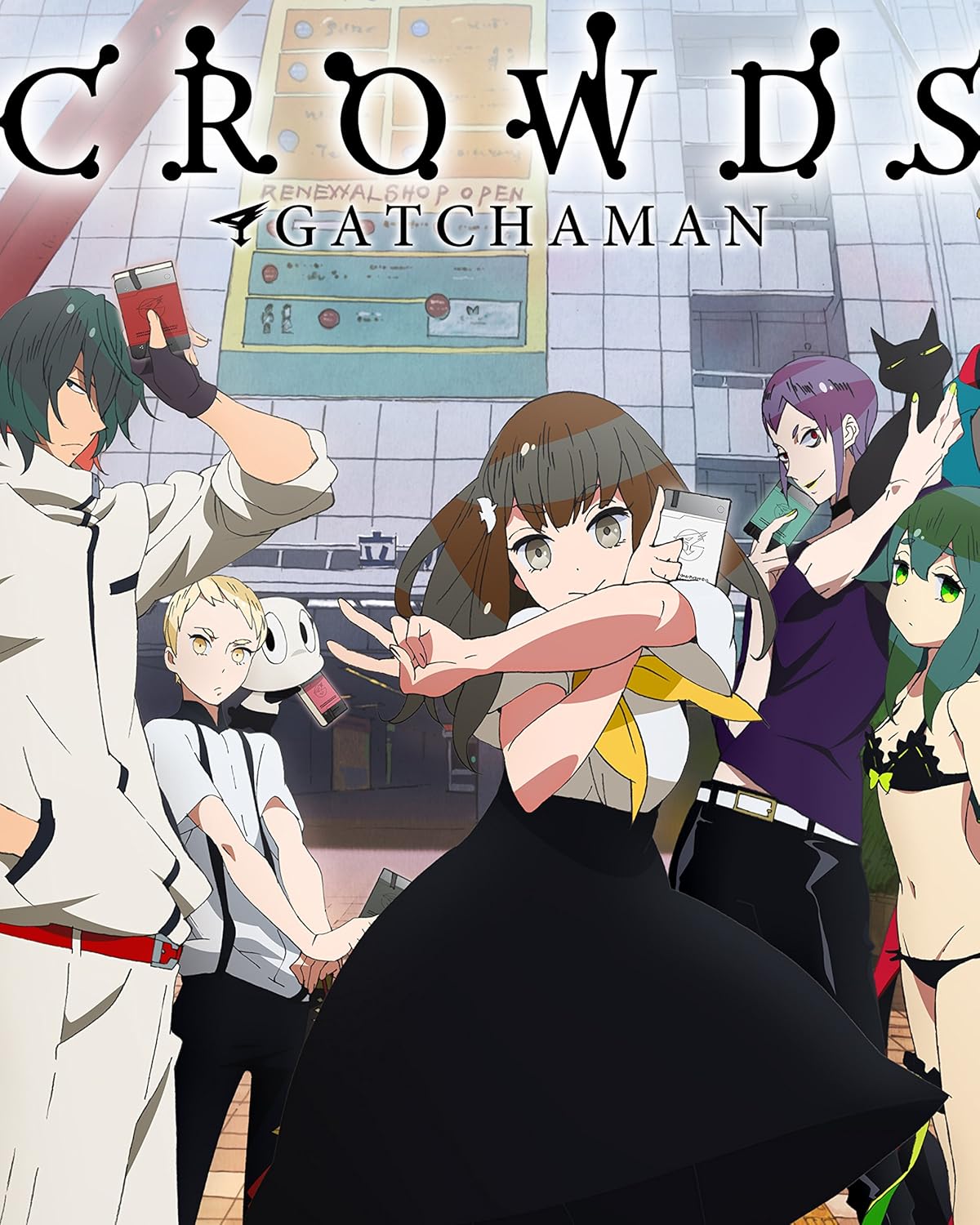 Download Amazon Com Gatchaman Crowds Poster Anime Japanese Wall Art 16x20 Desktop Wallpaper Free Get Wallpaper Amazon Com Gatchaman Crowds Poster Anime Japanese Wall Art 16x20 For Android