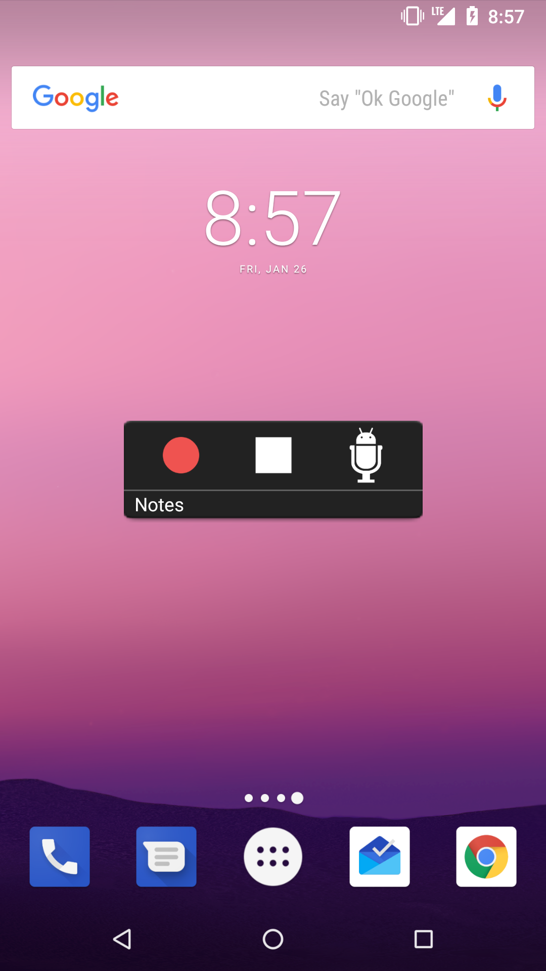 Dictadroid Voice Recorder Appstore for Android