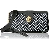 Baggallini Gold International Lisbon RFID Wristlet Black
