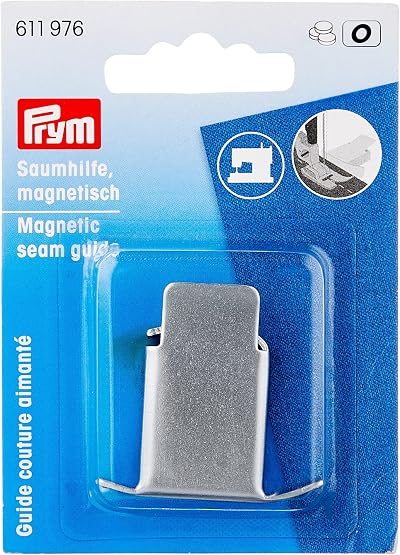 Prym Magnetic Seam Guide, Silver - Precision Seam Allowance Tool
