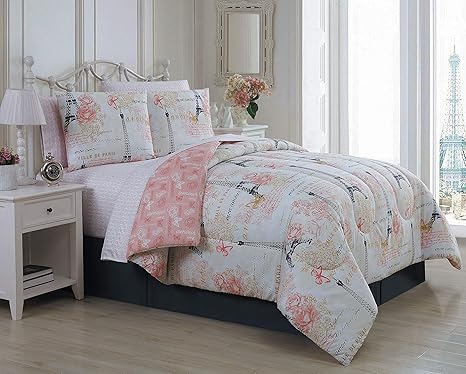 Amazon Com Avondale Manor Amour 8 Piece Comforter Set