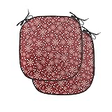 Ambesonne Geometric Chair Seating Cushion Set of