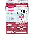 Virgil's Zero Sugar Black Cherry Soda, 4 Pack, Cans