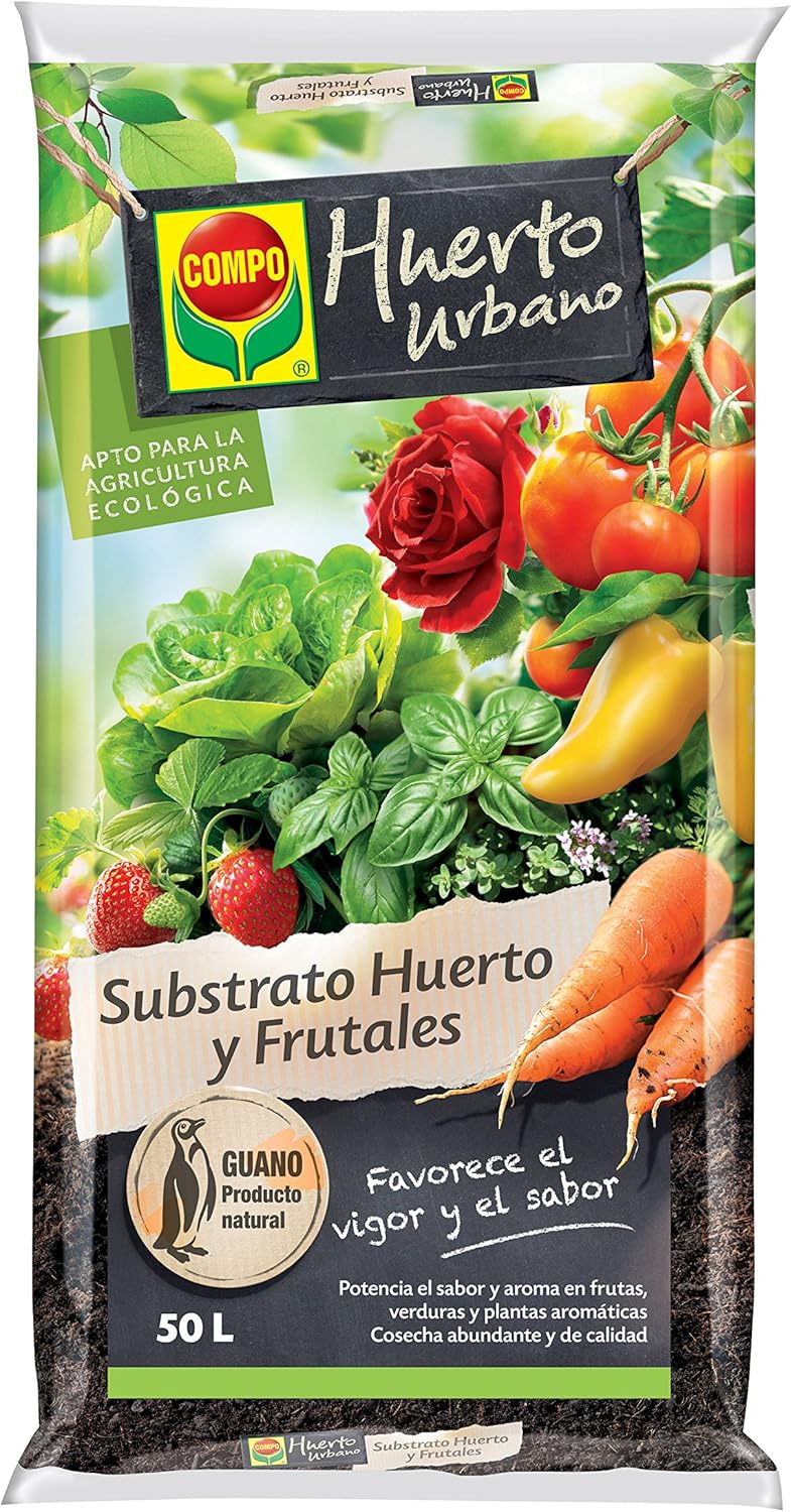 Compo Huerto Urbano Substrato, 50 l: Amazon.es: Jardín
