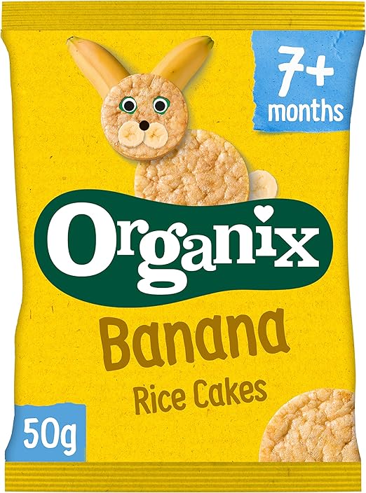 organix banana rice cakes