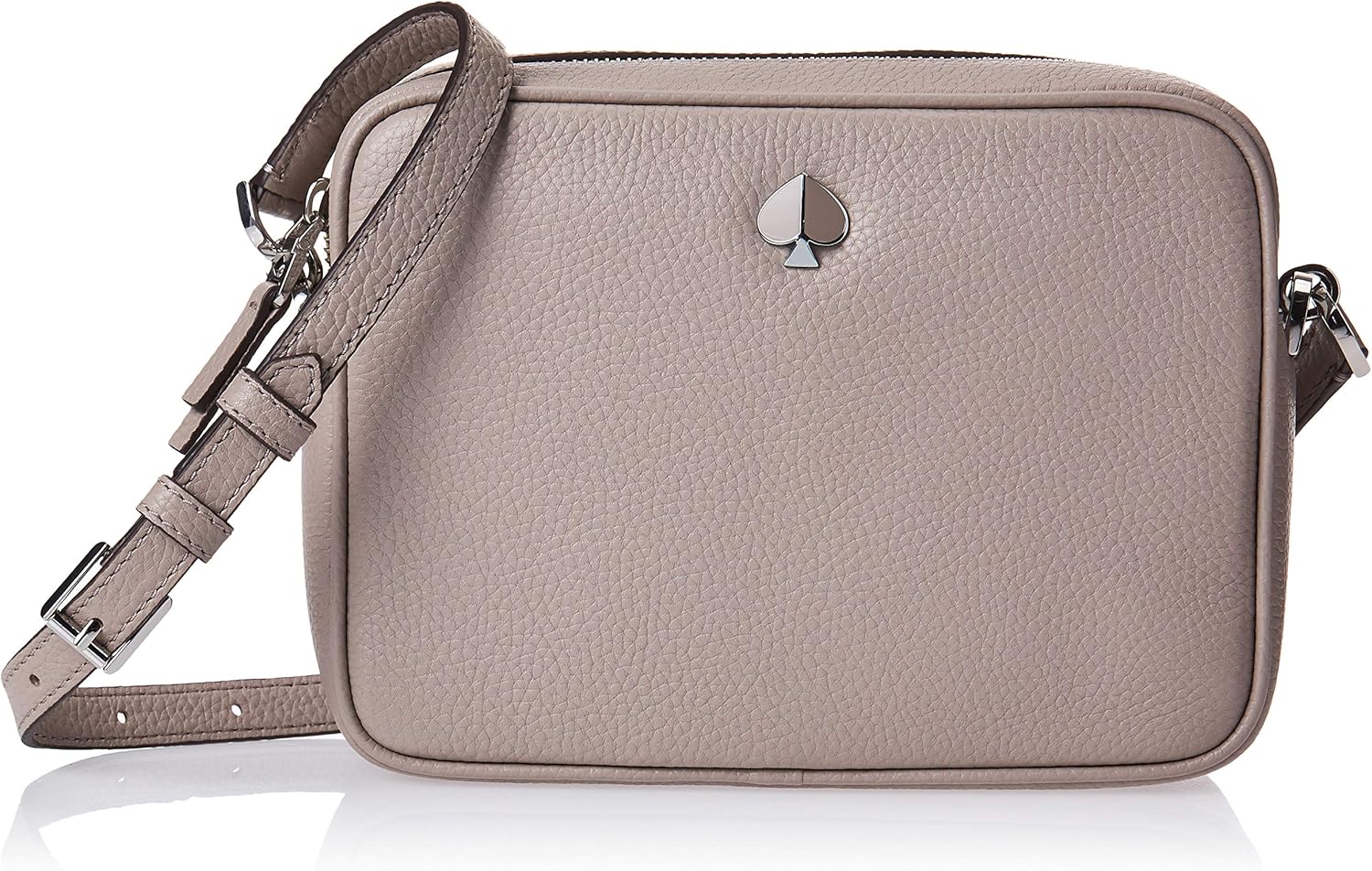 Kate Spade Medium Leather Polly Camera Bag Crossbody Purse in Warm