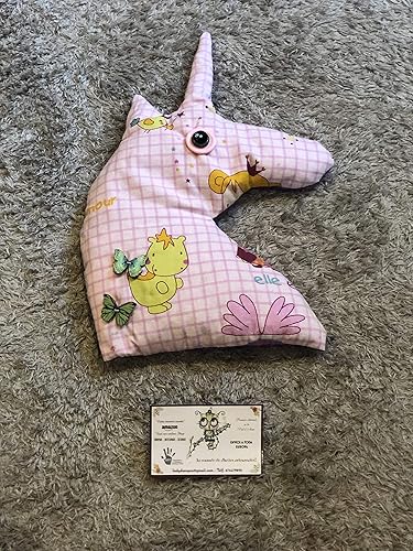 COJÍN UNICORNIO BICOLOR TERAPÉUTICO MICROONDAS DOS MINUTOS FRÍO Y ...