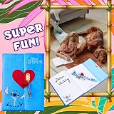 Disney Stitch Gifts Notebook and Pen Set A5 Hardcover Journal with Lock view 5
