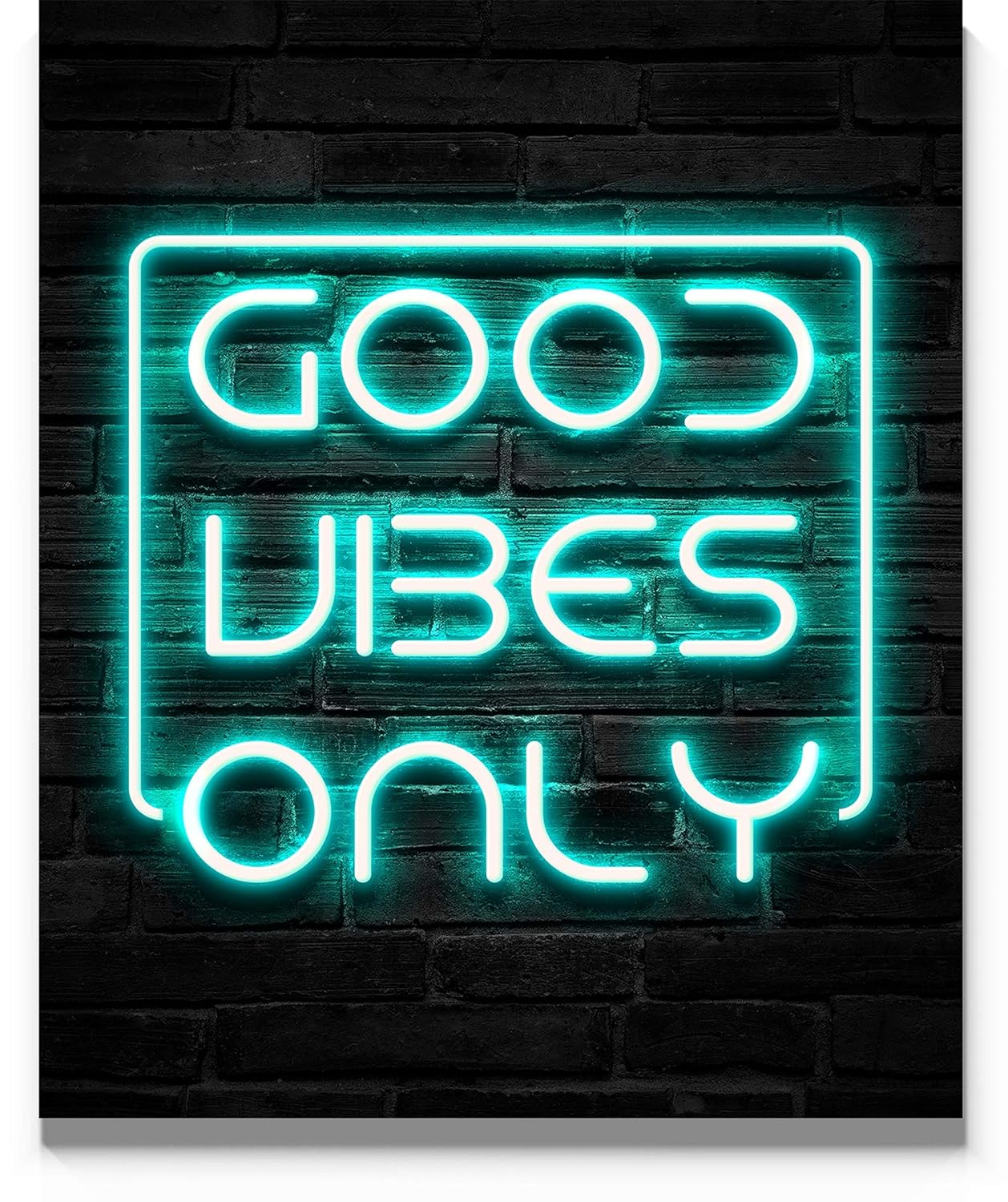 Good Vibes Only Wall Art 11x14 Unframed Art
