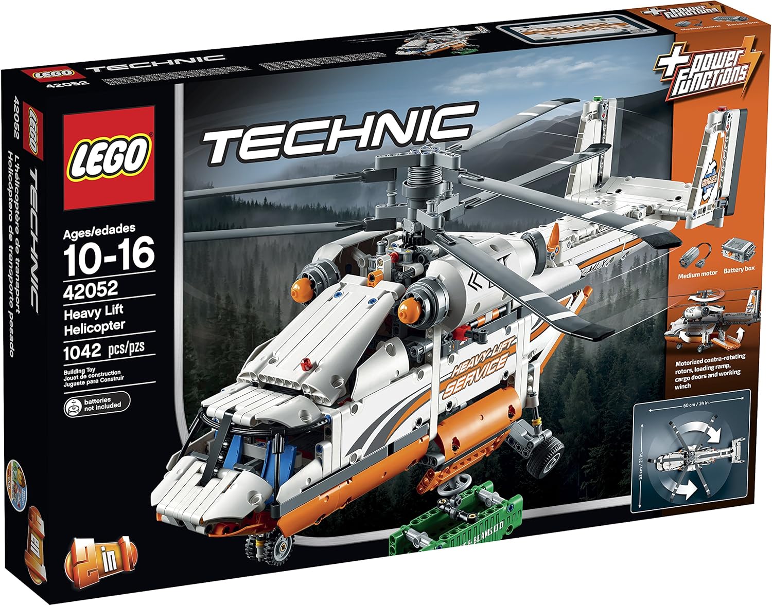 lego technic helicopter heavy lift