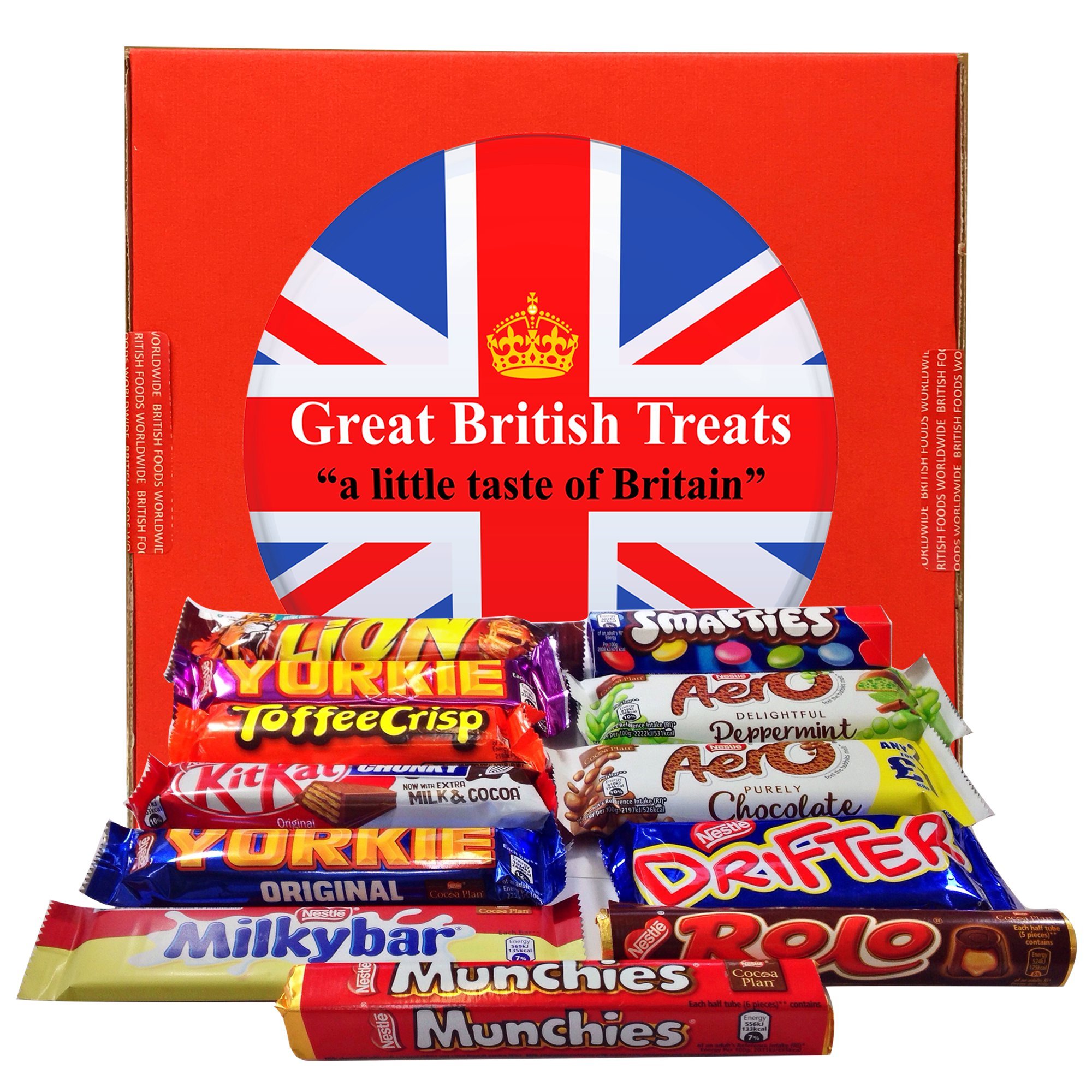 Cadbury Selection Box of 10 Full Size British Chocolate