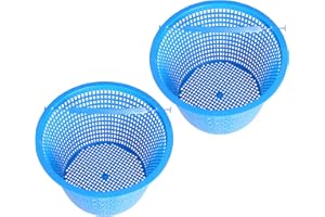 ATIE Pool Skimmer Basket SPX1070E & B-9 B9 and R211100 Vac-Mate Basket Replacement Fits Most Hayward Pentair SwimQuip Pool Skimmers and Other Brand Pool Skimmers - Not Weighted (2 Pack)