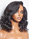 LUVME HAIR 12 Inch Light Yaki Loose Wave Wig
