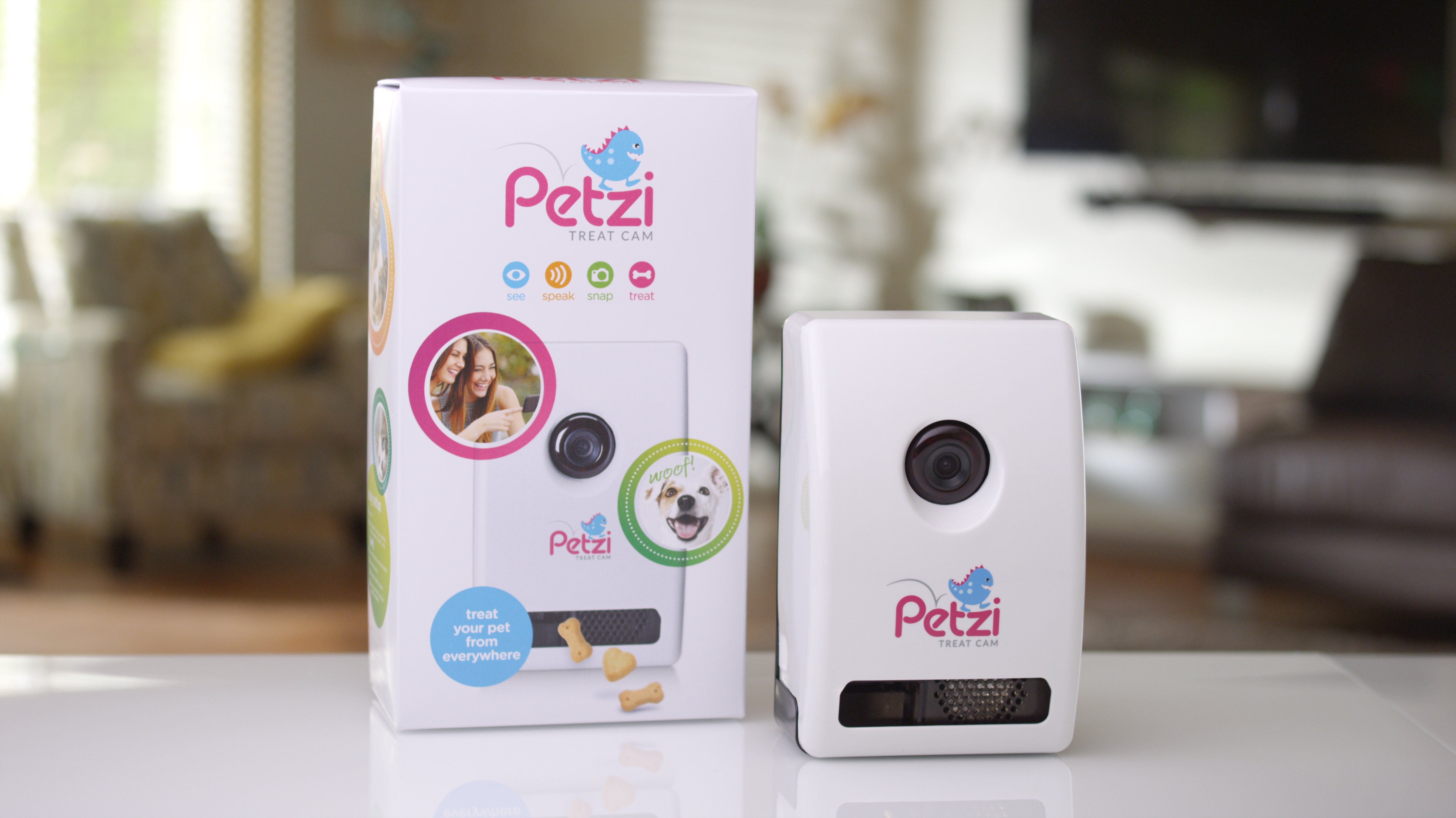 pet camera treat dispenser