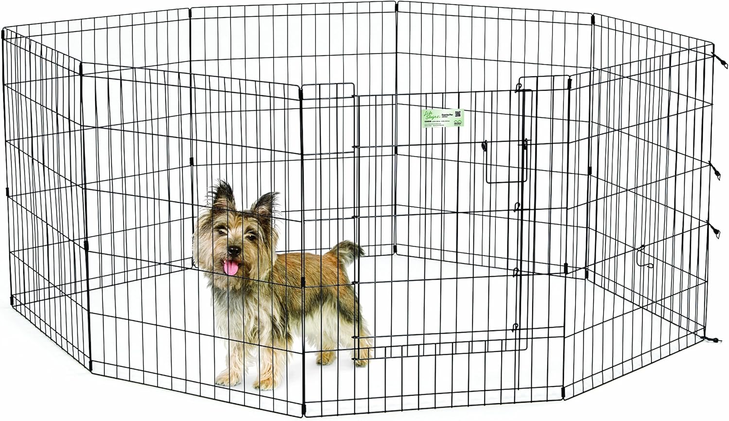Midwest Homes for Pets Exercise Pen for Pets with Full Max Lock Door