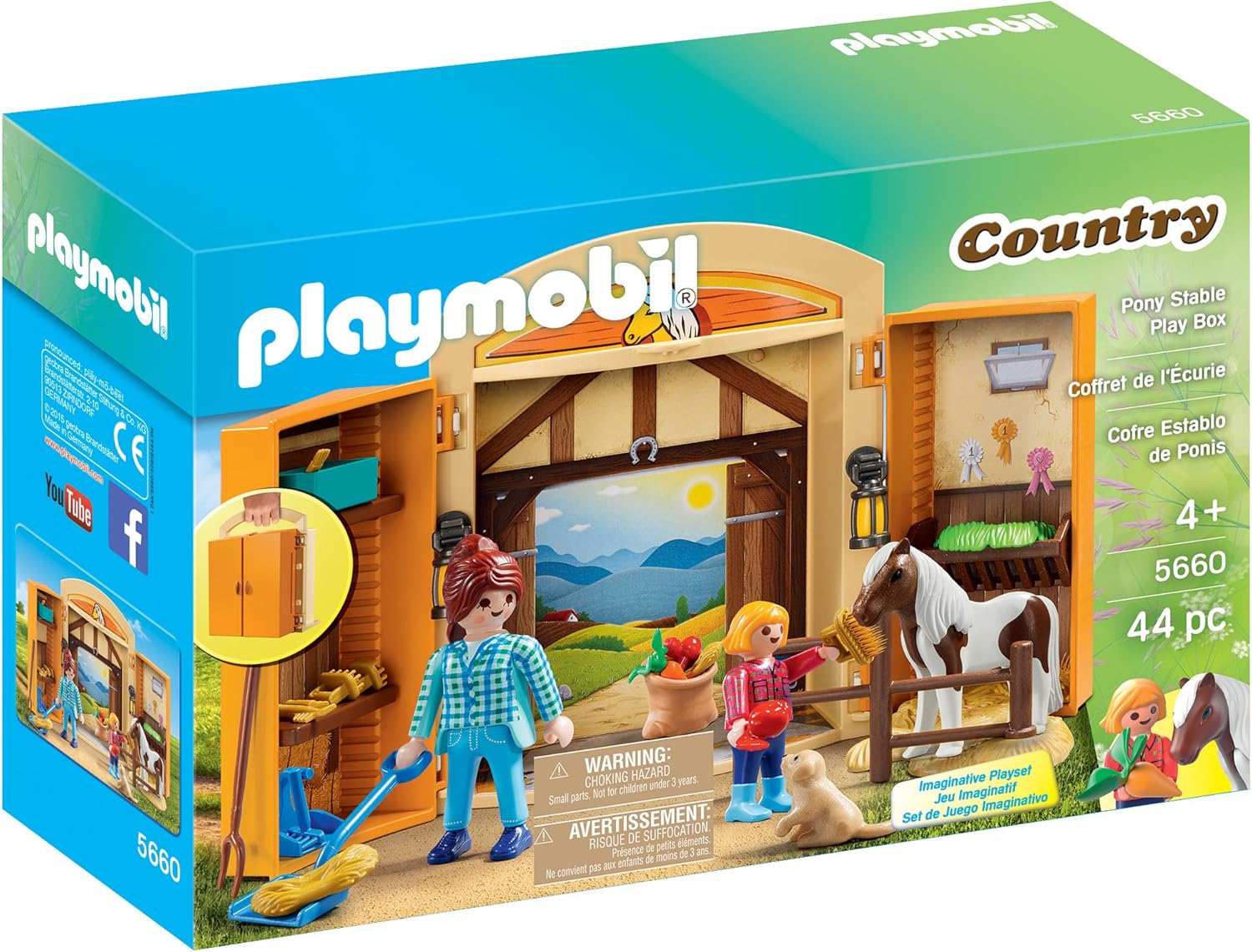 playmobil stable