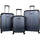 kenneth cole reaction out of bounds 3 piece hardside spinner luggage set