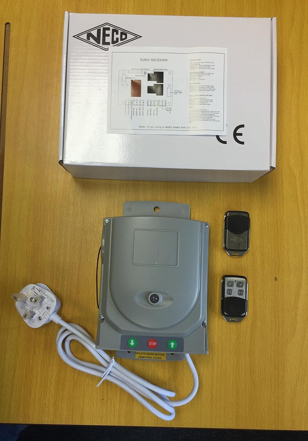 Neco Rollermatic Remote Control System Euro Shutters And 2 Remotes
