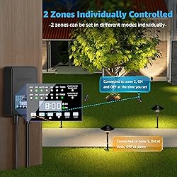 SUNVIE 200W Low Voltage Landscape Transformer with