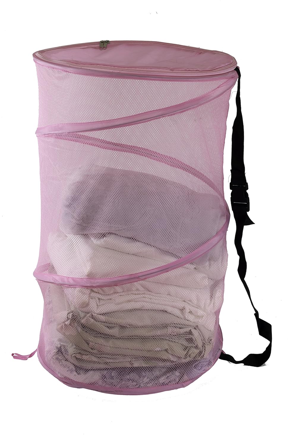 Maypes Collapsible Wire Mesh Laundry Hamper Portable