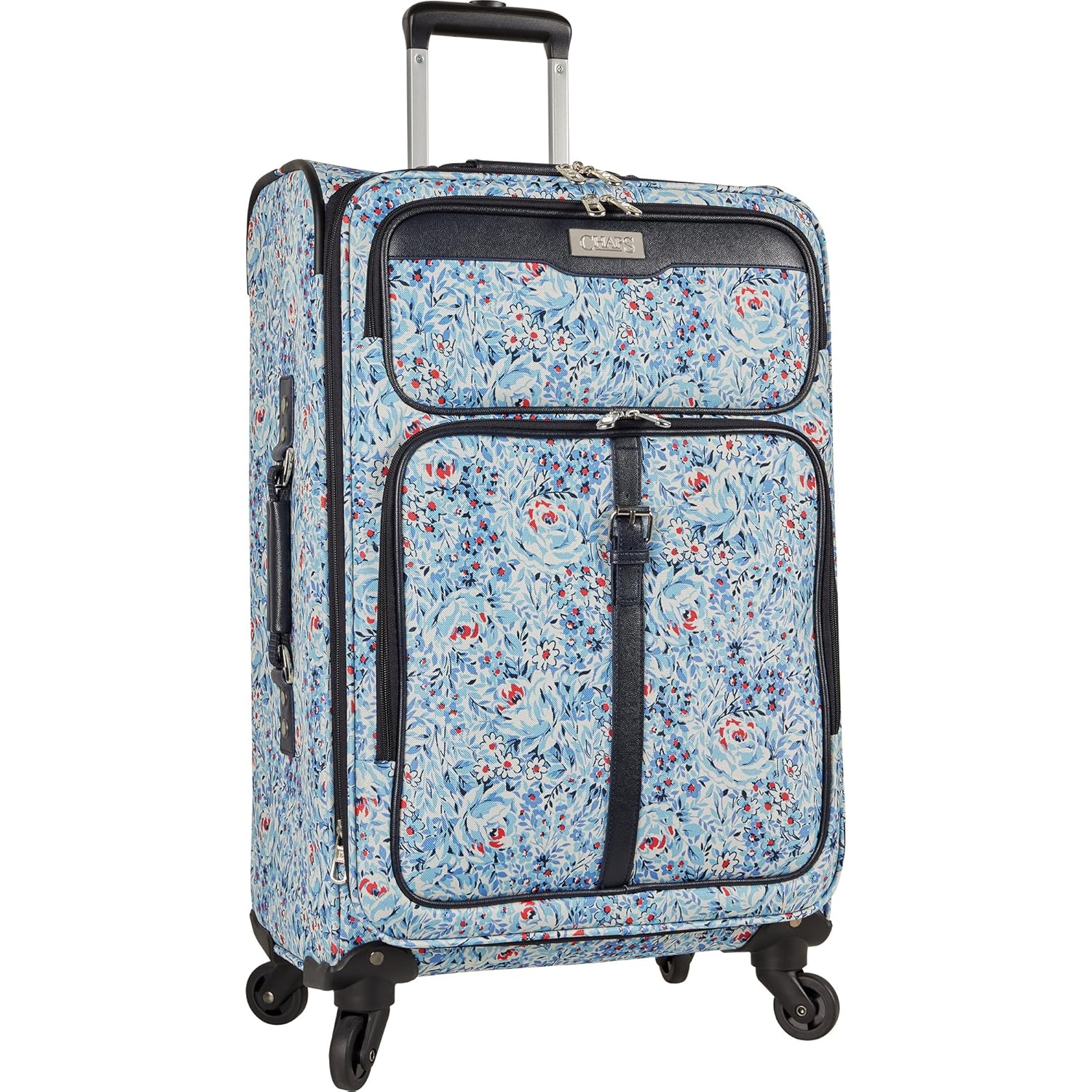Chaps 20" Luggage Spinner Suitcase, Russian Floral Amazon.co.uk Luggage