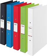 Rexel Choices A4 25 mm Polypropylene 2 O-Ring Binder Black view 3