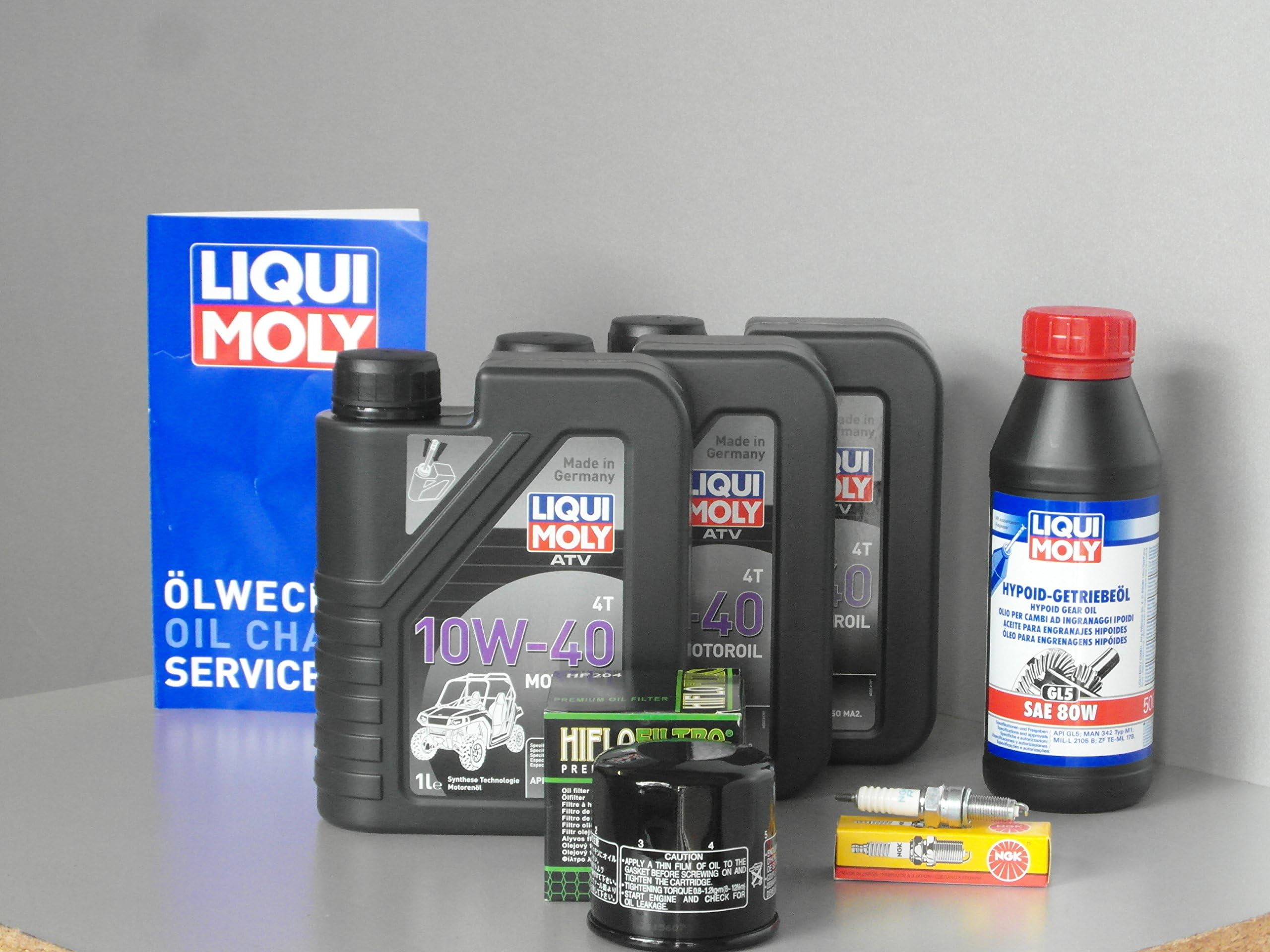 Maintenance and Service Set for Quad Yamaha YFM 700 Grizzly Oil Filter Zündk