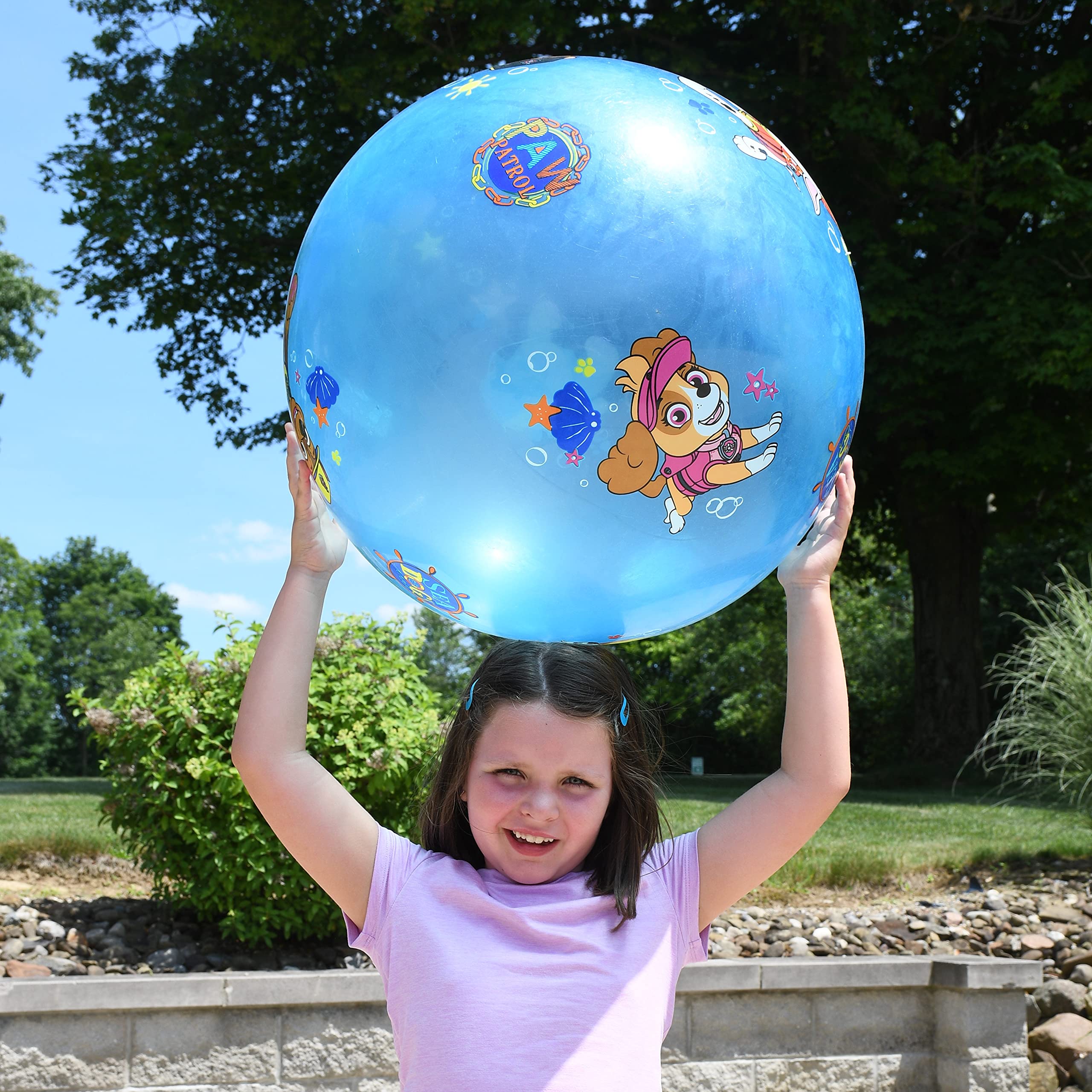 Hedstrom 20 Inch Super Bouncing Ball with Pump, Paw Patrol