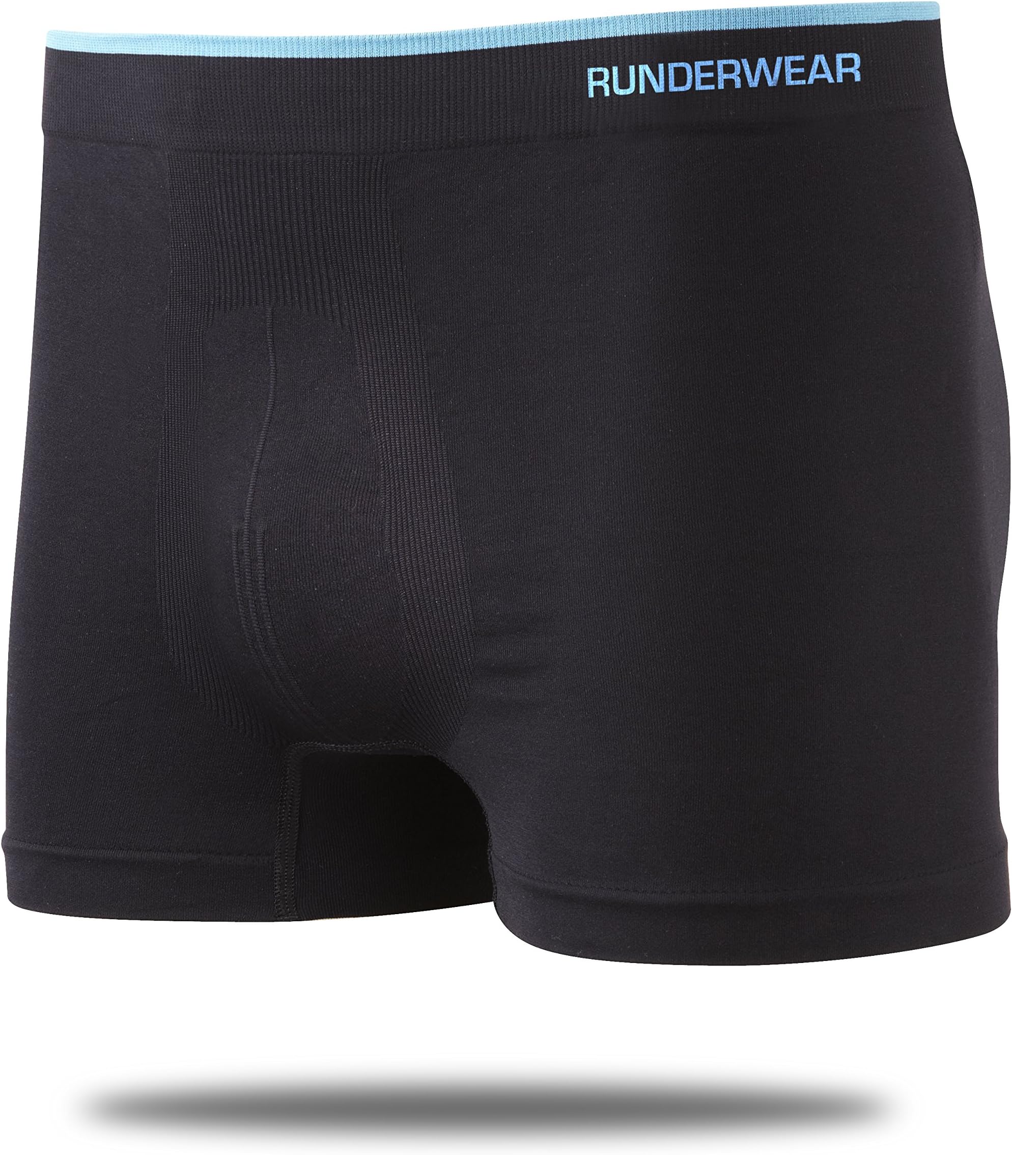 RUNDERWEAR Men's Boxer Shorts | Seamless, Chafe-Free Performance Running Underwear