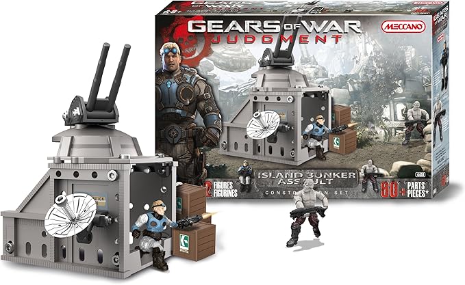 Meccano Gears of War Island Bunker 