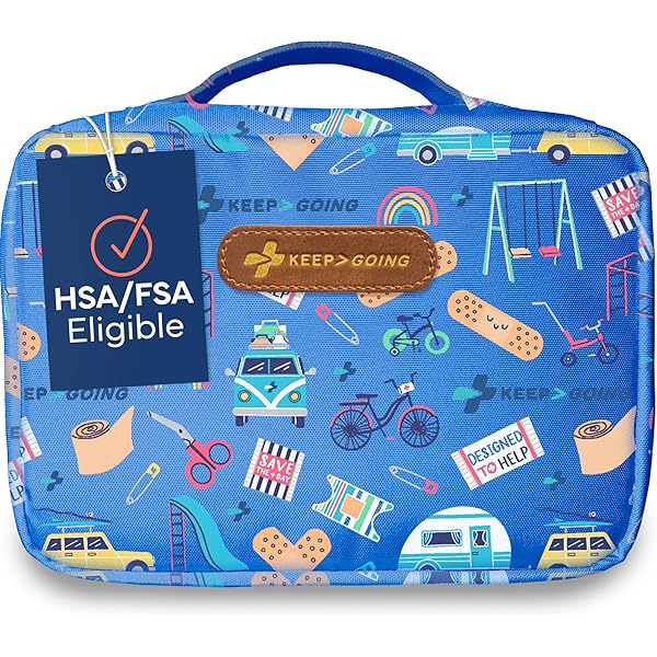 Amazon.com: KeepGoing Small Travel First Aid Kit Kids – 60