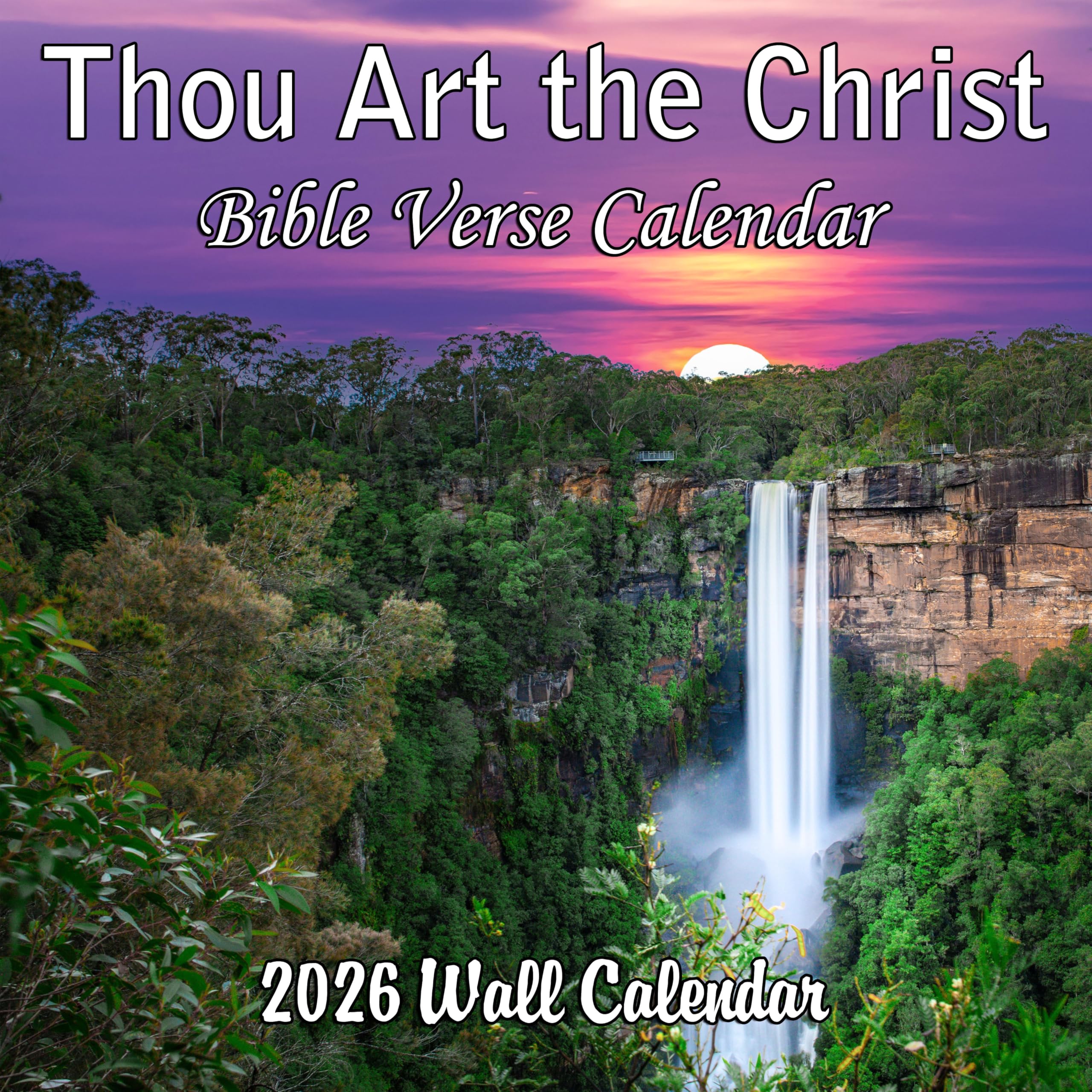 Mua 2026 Bible Verses: Thou Art the Christ Monthly Wall Calendar ...