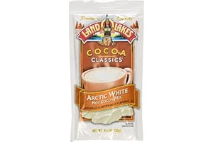 Land O Lakes Cocoa Classics, Arctic White Hot Cocoa Mix, 1.25-Ounce Packets (Pack of 12)