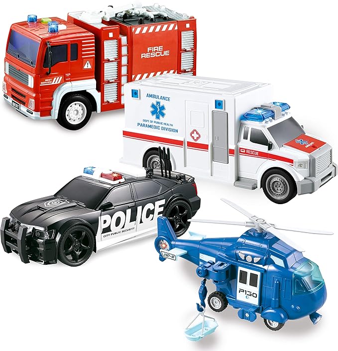 rescue heroes police car