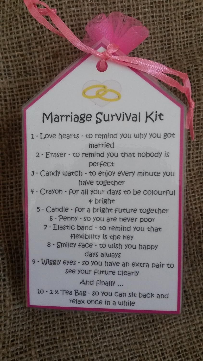 marriage survival kit funny