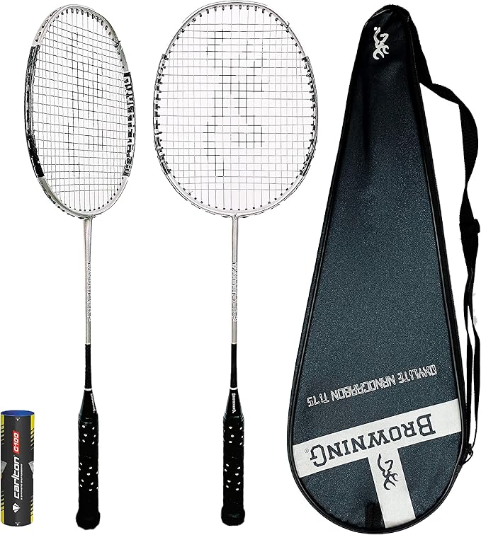 Browning Oxylite Ti 75 Titanium Badminton Racket (Single, Set & Double