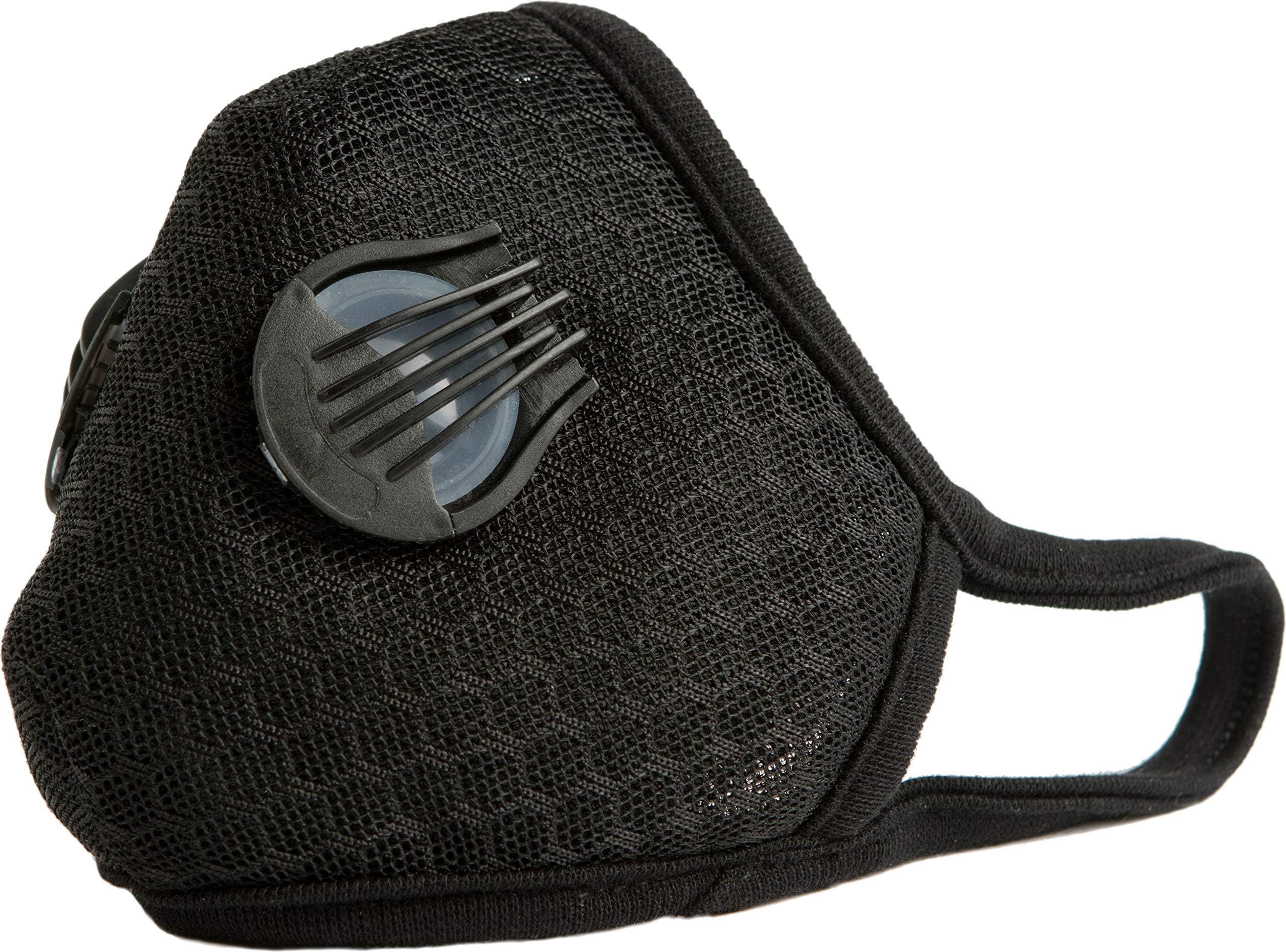 Deutsche Mask Breathe Cool N95 Respirator – Pollution Mask for Face with 2 Valves – Ideal for Ashtma, Flu, Allergy, Dust, Filter Smoke, Travel to Mexico, India, China (Includes 4 Replaceable Filters)